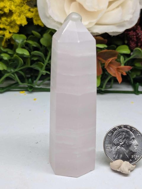 Pink Calcite Tower
