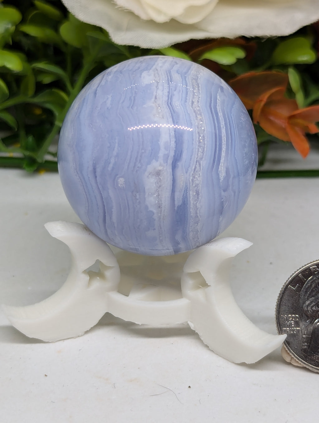 Blue Lace Agate Sphere