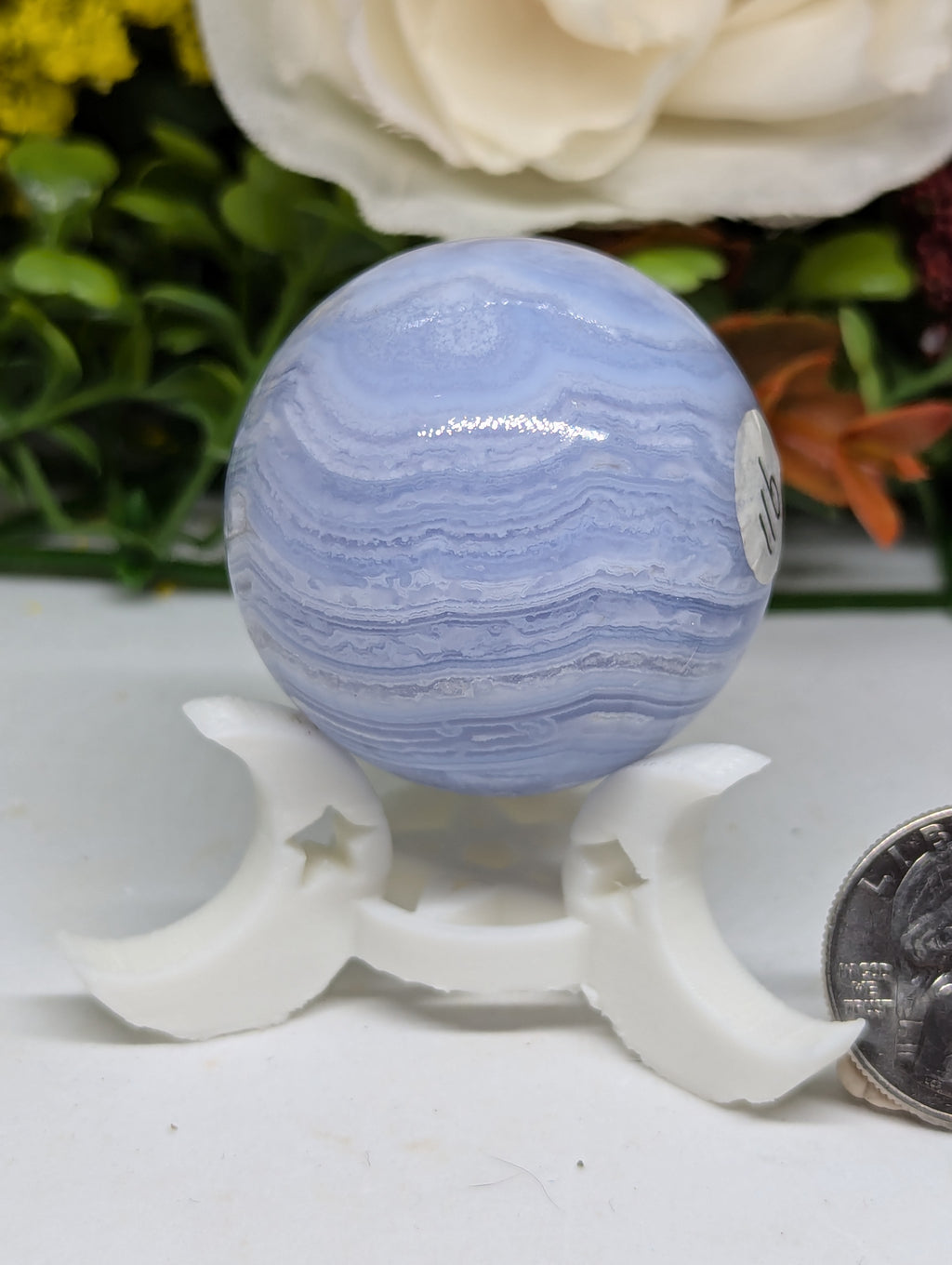 Blue Lace Agate Sphere
