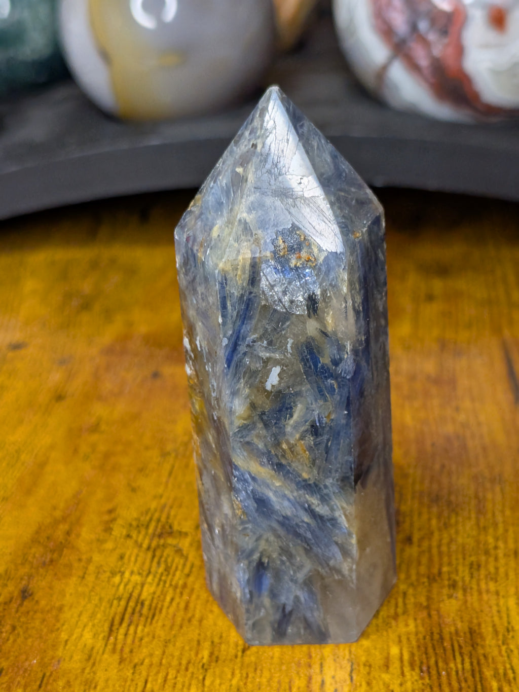 Blue Kyanite Tower