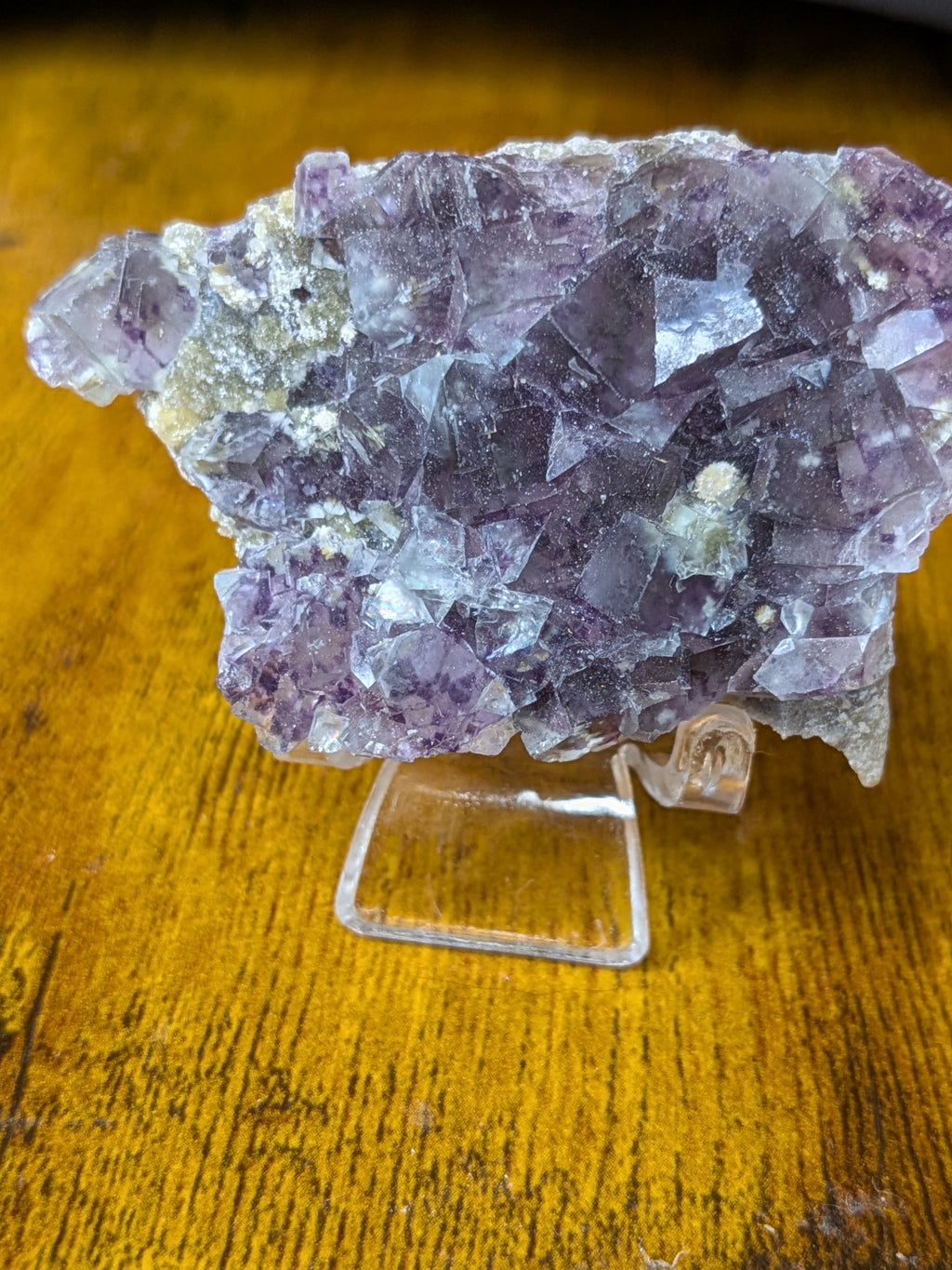 Purple Cubic Fluorite