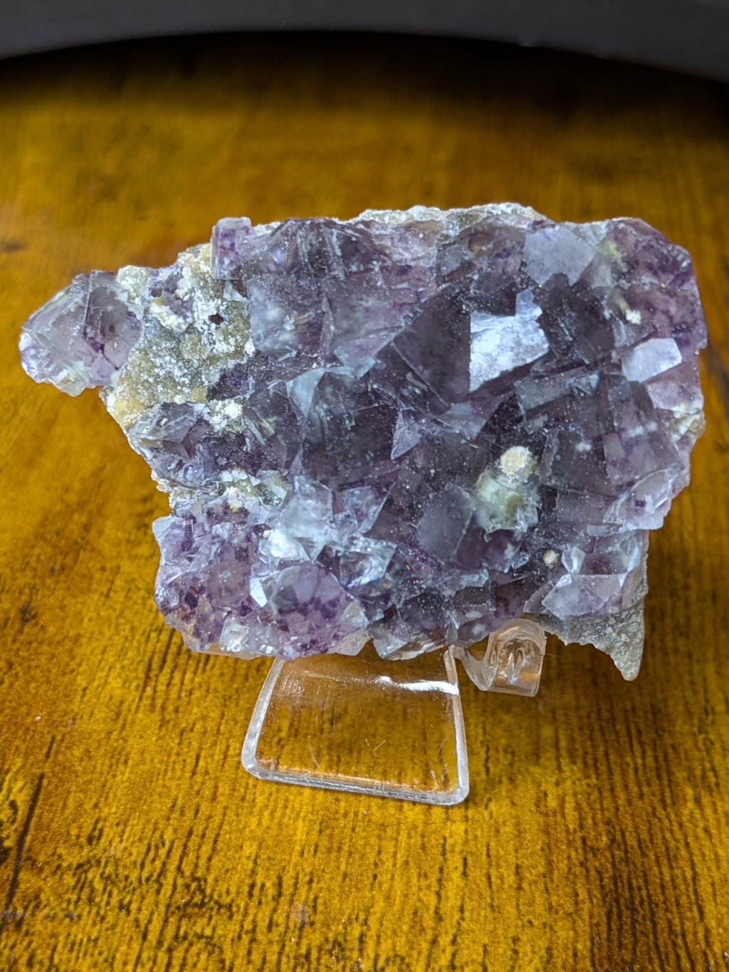 Purple Cubic Fluorite