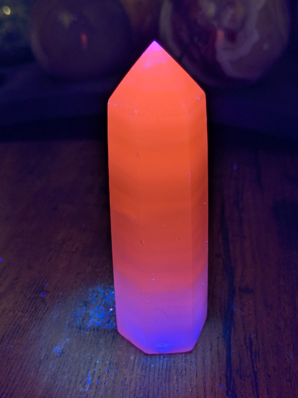 Pink Calcite Tower