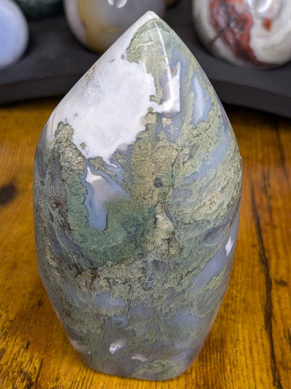 Moss Agate Flame