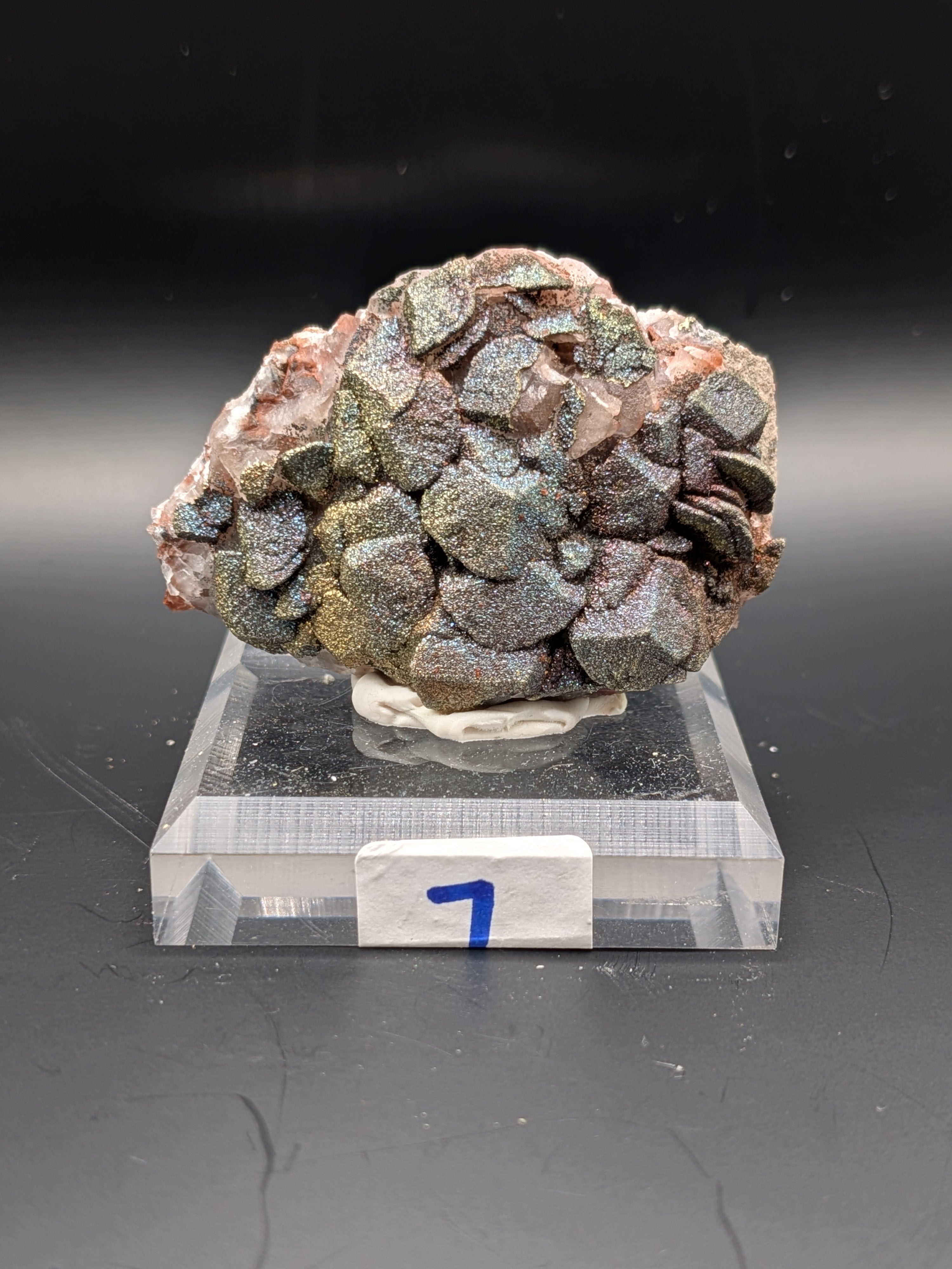 Iron Sulfide Benz Calcite