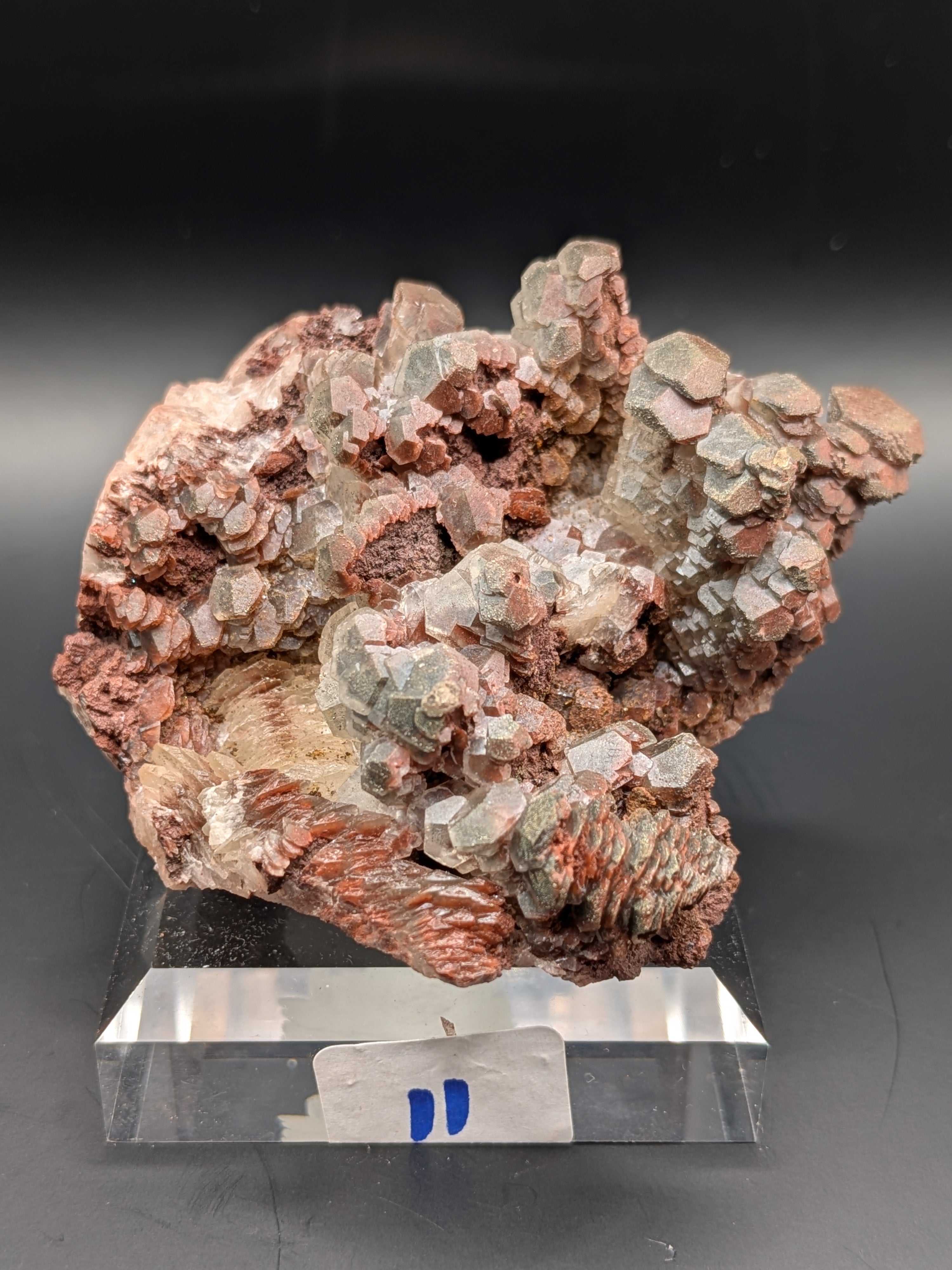 Black "Mushroom" Calcite