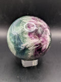 Feather Fluorite Sphere