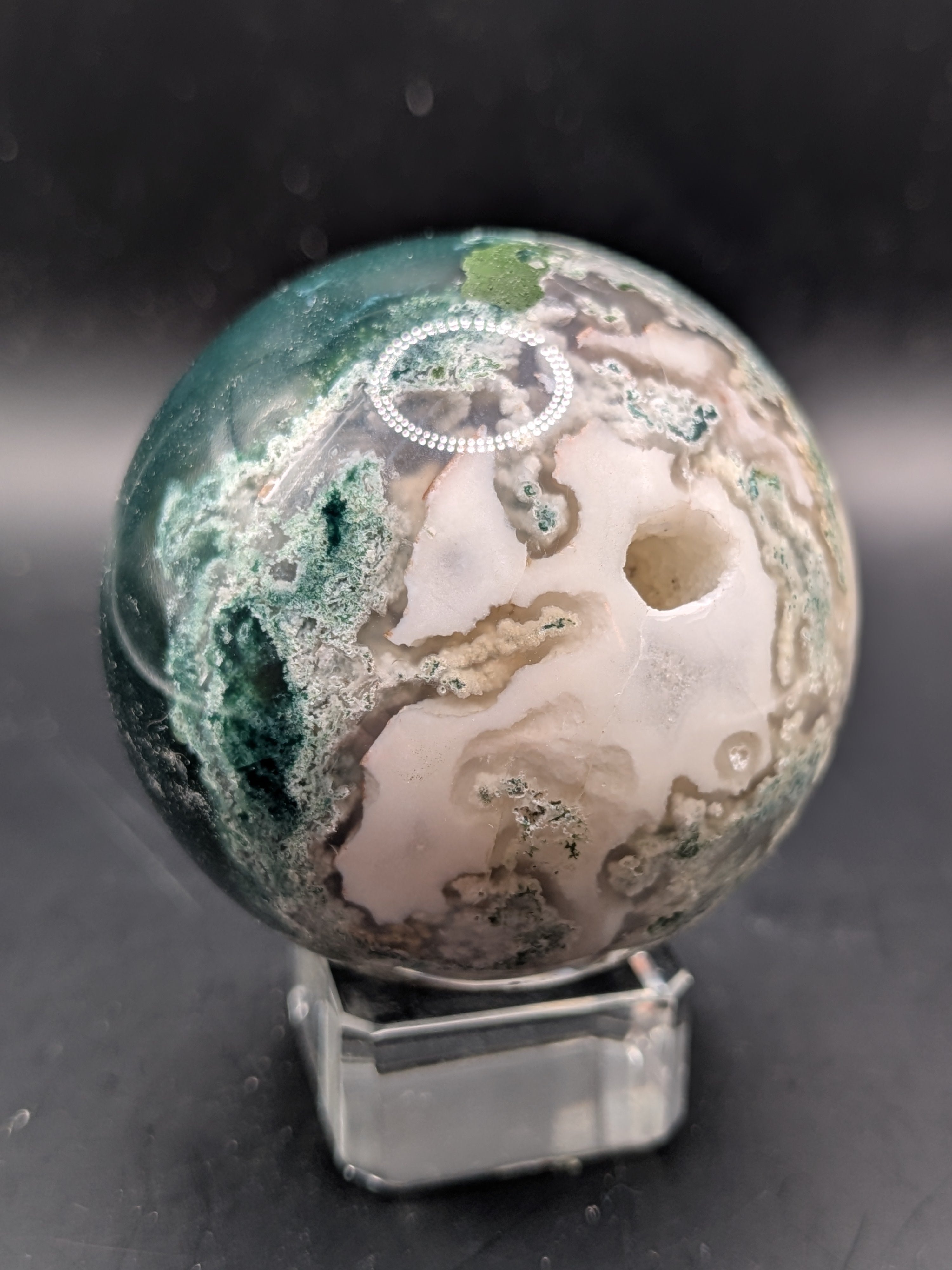 Moss Agate Sphere