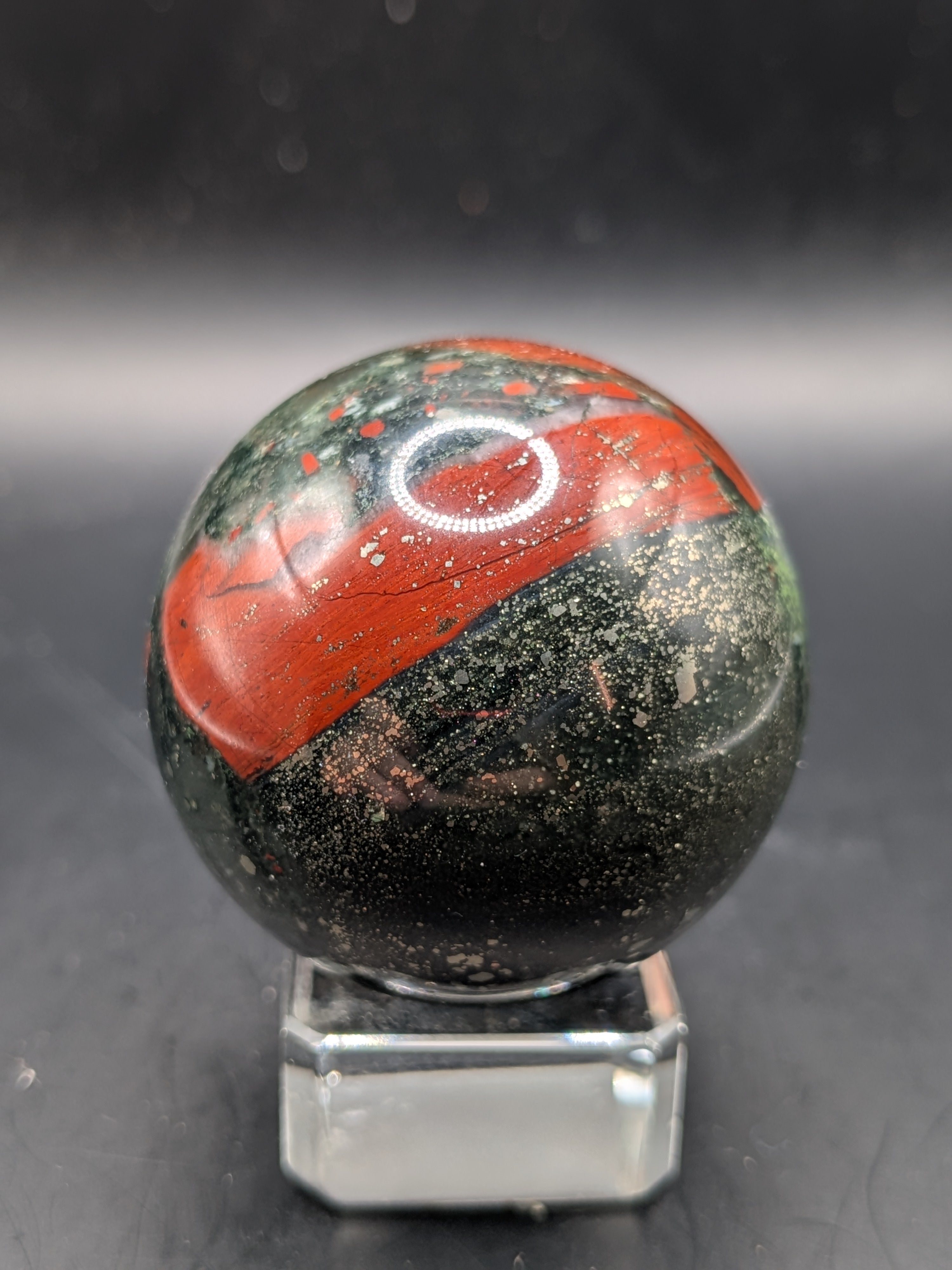 African Bloodstone Sphere